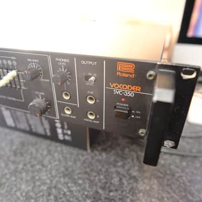 Roland SVC-350 Vocoder Plus Rackmount Analog Vocoder 1979 - 1986 - Black image 4