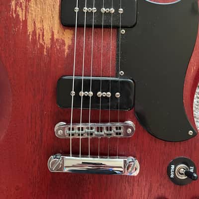 Gibson SG Special ’60s Tribute P-90 2011 - Red Wood image 11