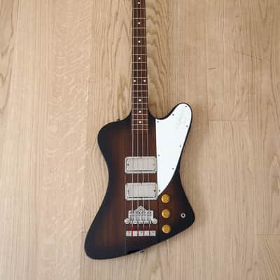 1990 Greco Thunderbird IV TB1100 Electric Bass Guitar Japan Fujigen w/ Gigbag image 2