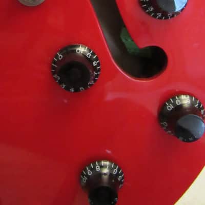 Epiphone Dot 1998 MIK- Cherry w/solderless wiring harness image 3