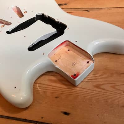 Fender Squier Vintage Modified Mustang Electric Guitar Body Indonesia 2016 image 4