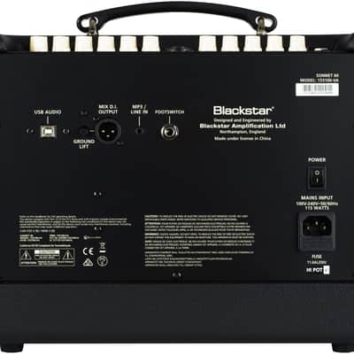 Blackstar Sonnet 60 A-Gitarrencombo - Black image 5