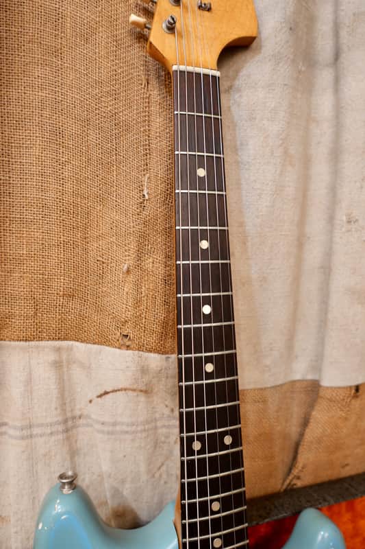 Fender Musicmaster II 1965 - Blue | Reverb
