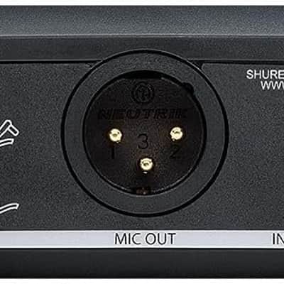 Shure BLX14/CVL UHF Wireless Microphone System - Perfect for Interviews, Presentations, Theater - 14-Hour Battery Life, 300 ft Range | Includes CVL Lavalier Mic, Single Channel Receiver | H10 Band image 4