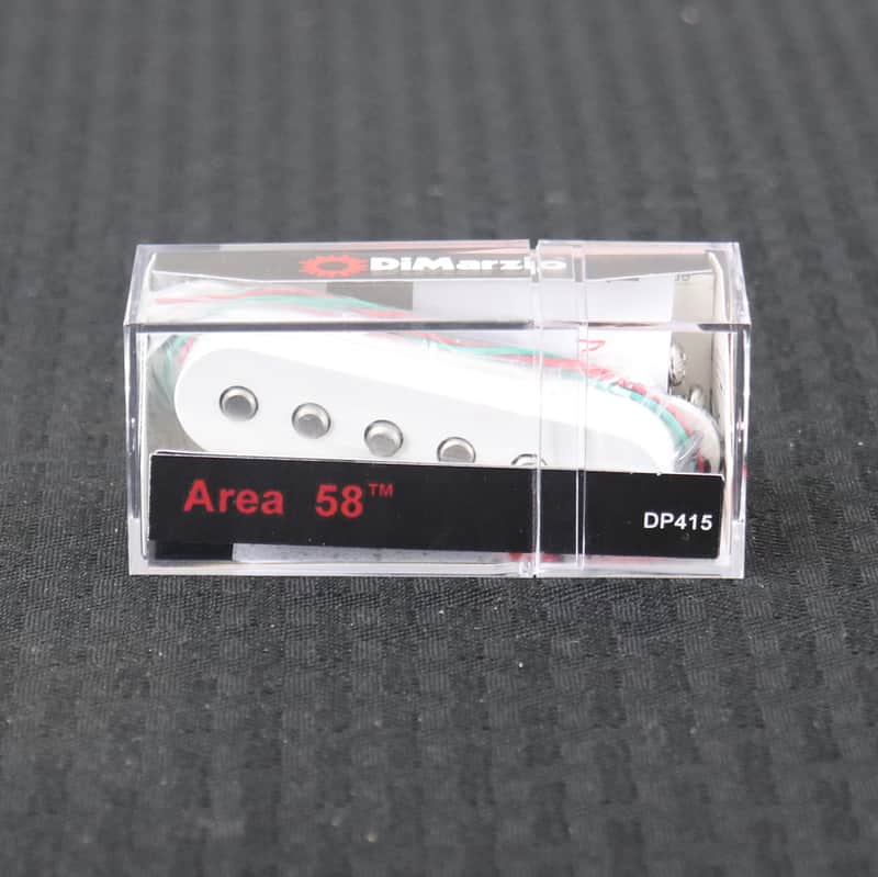 DiMarzio DP415W Area 58 Single Coil Pickup White image 1