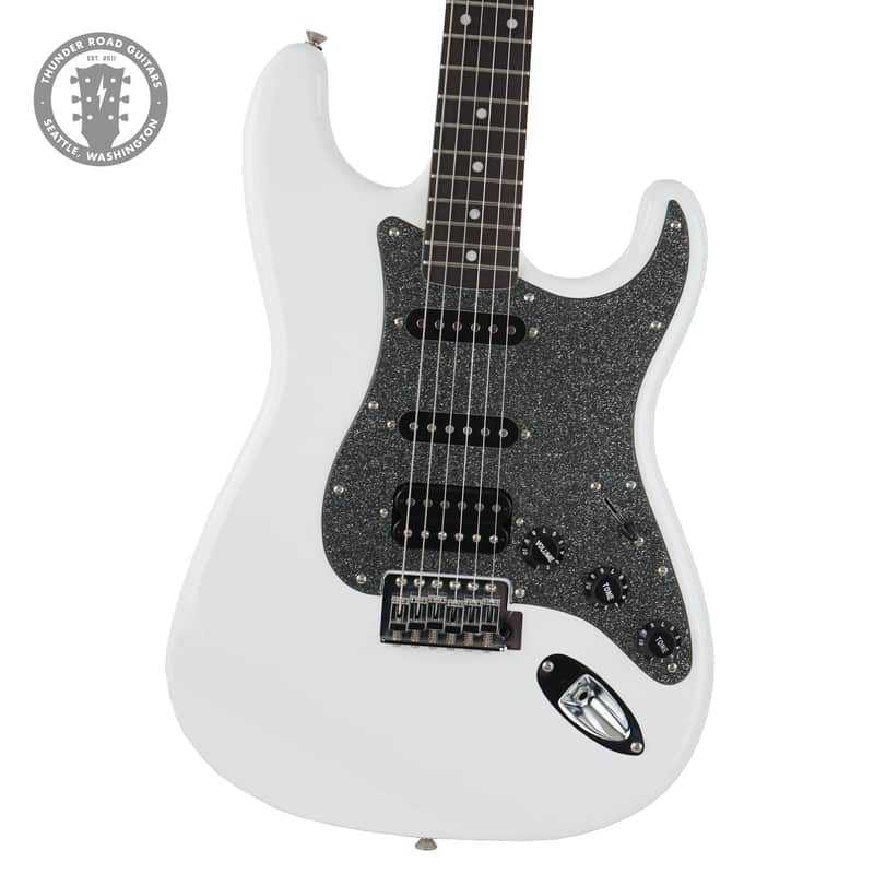 2021 Squier Affinity Series HSS Stratocaster Olympic White image 1