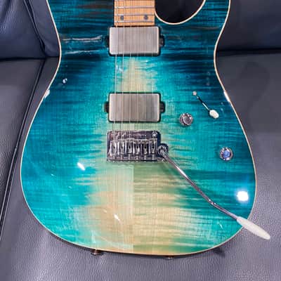 Tom Anderson Angel in Teal Wakesurf with Maple Binding image 6