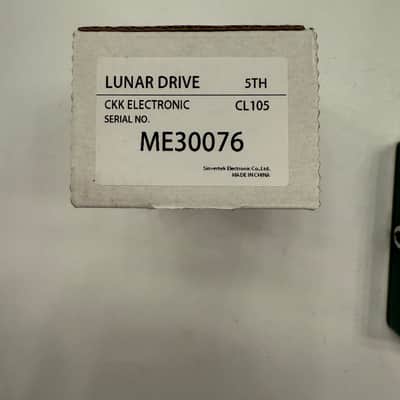 CKK Electronic Lunar Drive Overdrive Rare Guitar Effect Pedal + Original Box image 2
