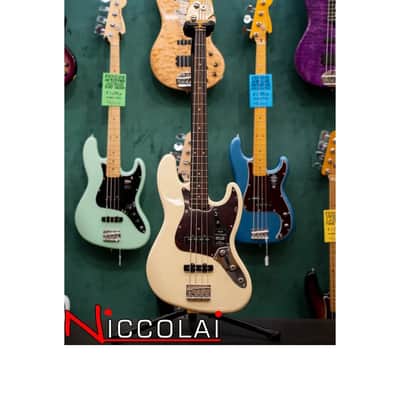 FENDER Vintera III Early '60s Jazz Bass Rosewood Fingerboard, Olympic White image 1
