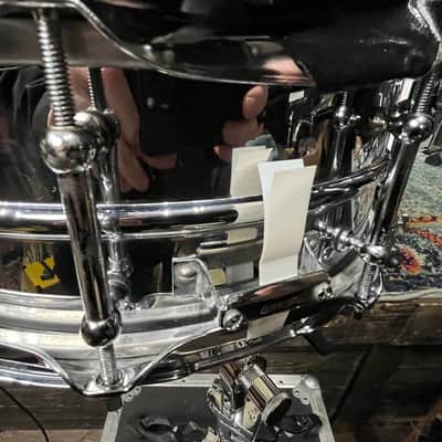 Ludwig – Mark Schulman Collection 5x14" LB400BT Brass Edition Supraphonic Tube Lug Snare Drum, 10 Tube Lugs image 17