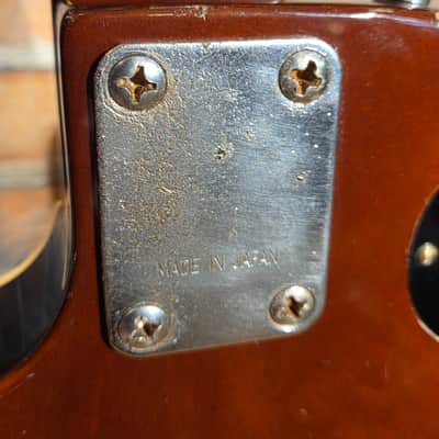 Vintage 1970s Jadee LP-Copy Electric Guitar Sunburst image 21