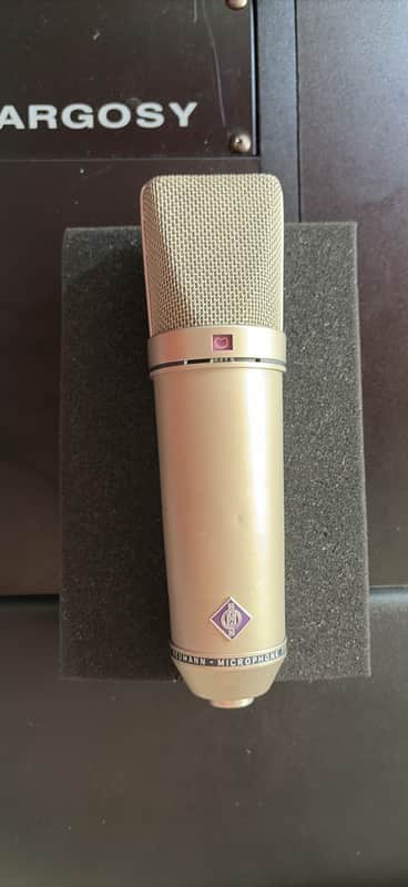 Neumann U 87 Large Diaphragm Multipattern Condenser Microphone 1967 - 1985 - Nickel image 1