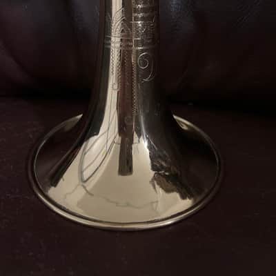 York Custom Bb Trumpet (1951) SN 172209 (Gold Brass bell)(rare) image 3