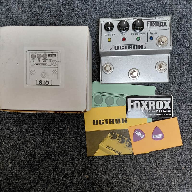 Rare Foxrox Electronics Octron 2 2010s - Silver image 1