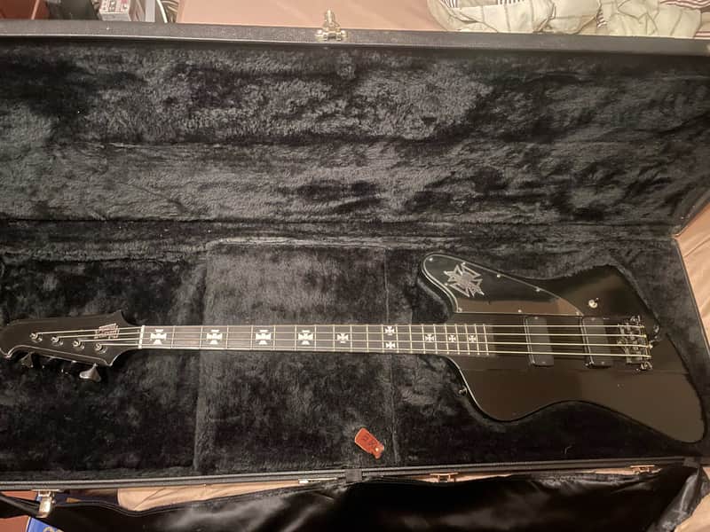 gibson blackbird nikki sixx black image 1