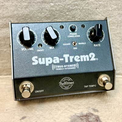 Used Fulltone Supa-Trem 2 Custom Shop Grey w/Box image 3