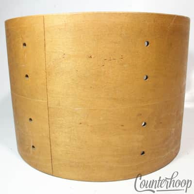 *Rogers 9x13"Dayton,OH Tom Drum Shell Vintage 60s Holiday Project Maple Refinish image 4