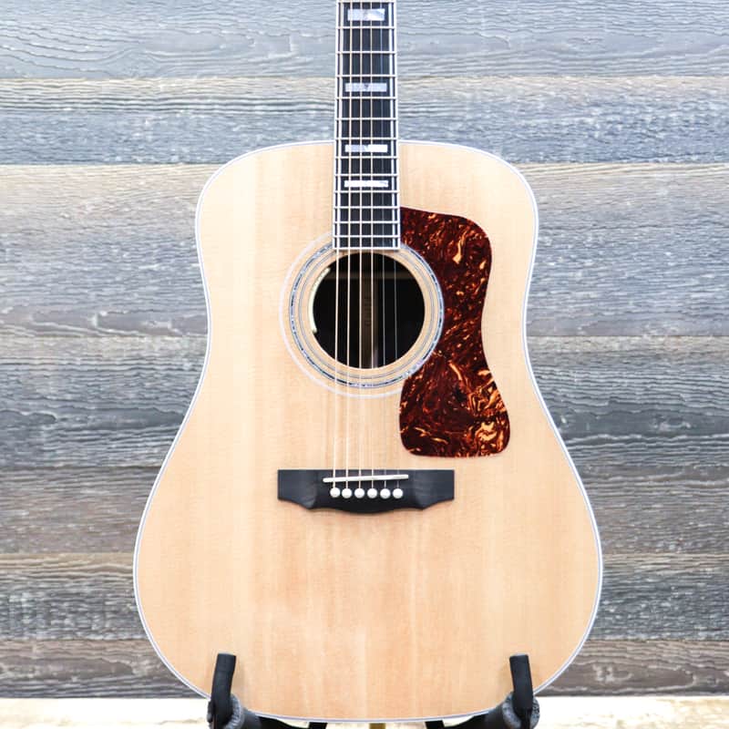 Guild D-55E Natural LR Baggs Anthem Dreadnought Acoustic Electric Guitar w/Case image 1