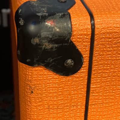 Tom Petersson's Cheap Trick, Orange PPC212 2x12 Bass Cabinet. Stage Played! Signed! (TP #8) image 15