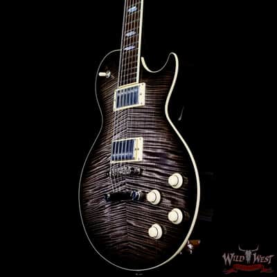 Collings CL Series City Limits Deluxe Premium Flame Top Acid Wash Charcoal Burst 8.10 LBS image 2
