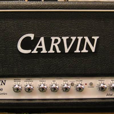 Carvin MTS 3200 Master Tube Series 50th Anniversary Edition 100W/50W Electric Guitar Amplifier Head image 2