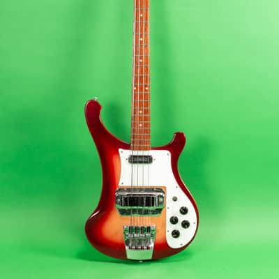 1999 Rickenbacker 4001 V 63 - Fireglo image 2