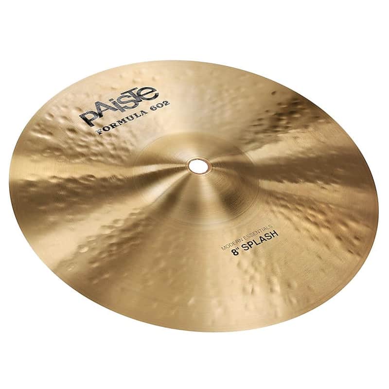 Paiste 8" Formula 602 Modern Essentials Splash Cymbal image 1