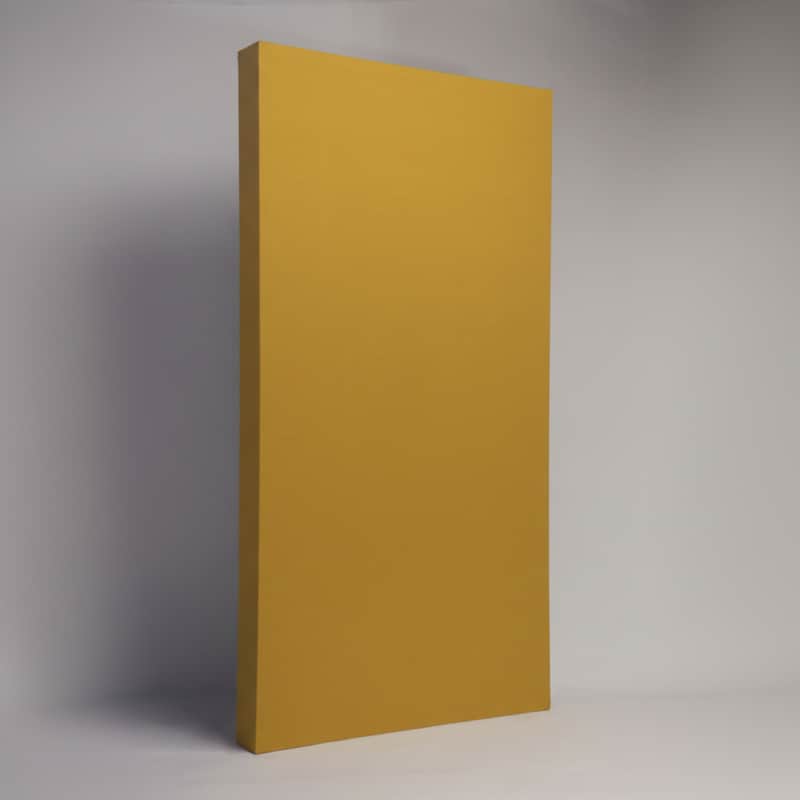 Acoustic Wall Panel | Gold | Professional Sound Absorbing Panel | Recording Studio, Home Studio, Mixing Room, Mastering Suite, Podcast Studio, Home Theater, Broadcast Studio, Streaming Room, Office & Vocal Booth | Made in USA image 1