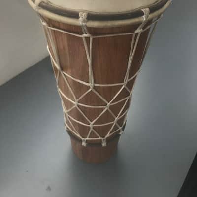 Handmade Djembe 8" Skin  - Beautiful Natural Wood! Sale Benefits Music Education Nonprofit! image 1