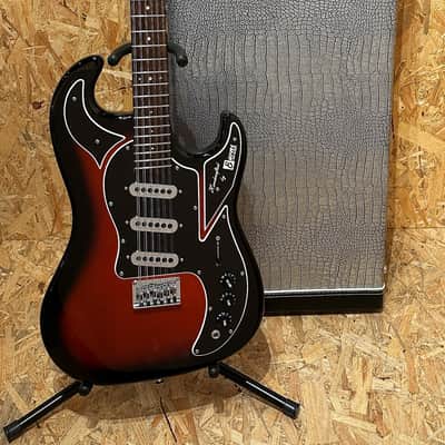 Pre Owned Burns Double Six Club Series Re-issue 12 String - Red Burst Inc. Case image 5