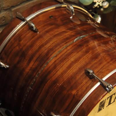 Tama Star Bubinga drumset 5 pc- Natural Laurel image 18