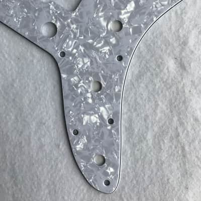 For US Jazzmaster Guitar Pickguard , 4 Ply White Pearl image 3