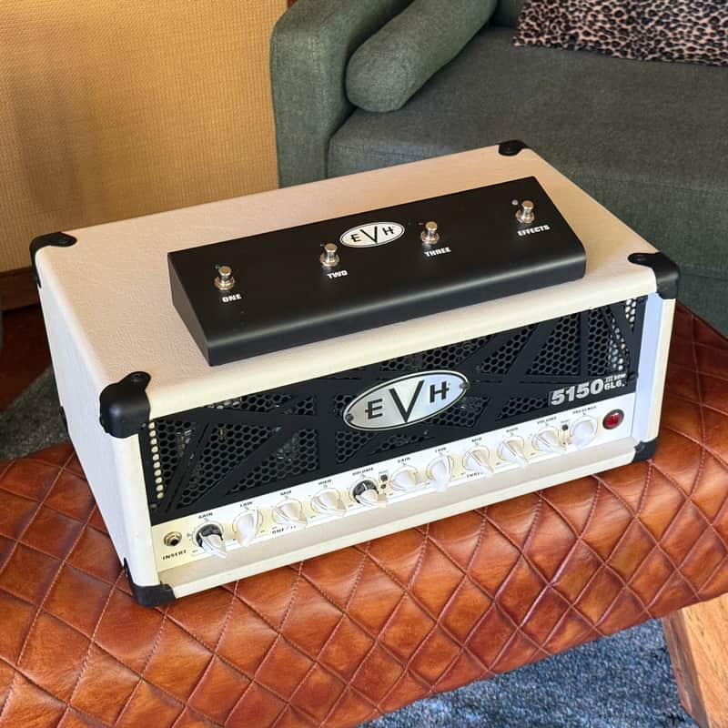 EVH 5150 III 6L6 3-Channel 50-Watt Guitar Amp Head Ivory image 1