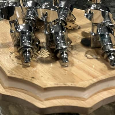 BC Rich "BC Rich" logo tuners mid to late 80s, Chrome image 14