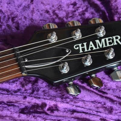 Hamer "Sunburst" Archtop P-90=made in USA 1995*perfect vintage tone*top player*from first owner* image 8