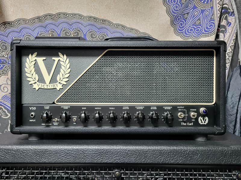 Victory Amps V50 The Earl 50/15-Watt Handwired Guitar Head image 1
