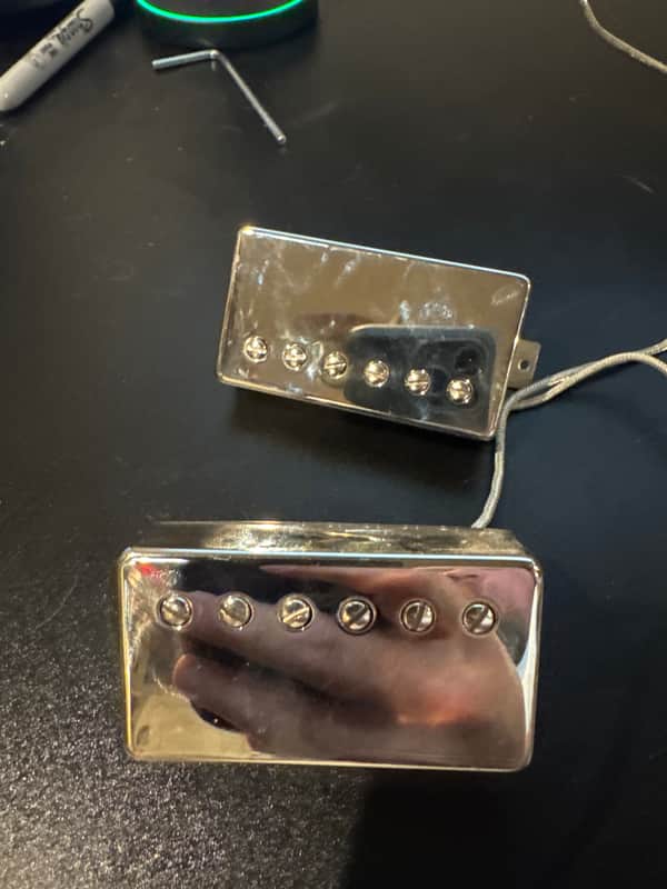Gibson 61 lead and rhythm humbucker set 2026 - Chrome