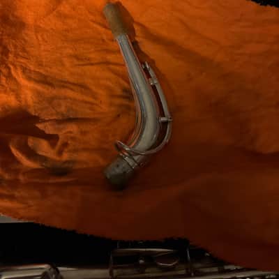 1931 Selmer Paris "Cigar Cutter" Super Sax Alto Saxophone, Silver Plate image 15