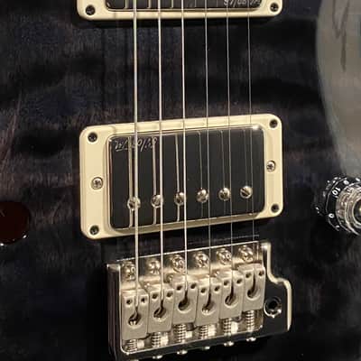 PRS CE24 Semi-Hollow Limited Gray Black image 4