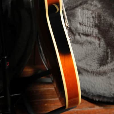 Epiphone Bonehead Riviera Dark Tobacco Burst Semi-Hollow Electric Guitar image 8