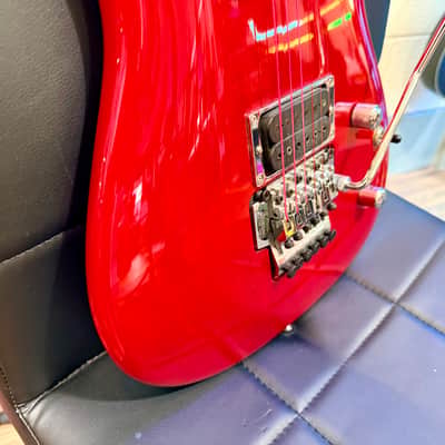 🔥2002🔥 Ibanez JS100 Joe Satriani Signature~ Korean Electric Guitar~ Red~ Floyd imagen 7