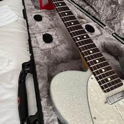 Fender 75th anniversary telecaster sparkle silver. Fender telecaster 2025 - Silver sparkle image 4