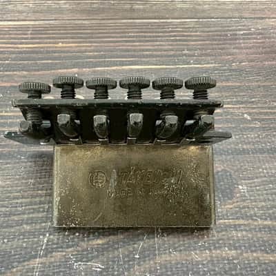90s Jackson FLC-PRO TRS Floyd Rose License Tremolo Bridge Black TAKEUCHI /Arm Bar image 9