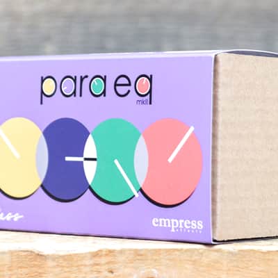 Empress Effects Bass ParaEQ Studio Grade Parametric Equalizer / Boost Effect Pedal image 8