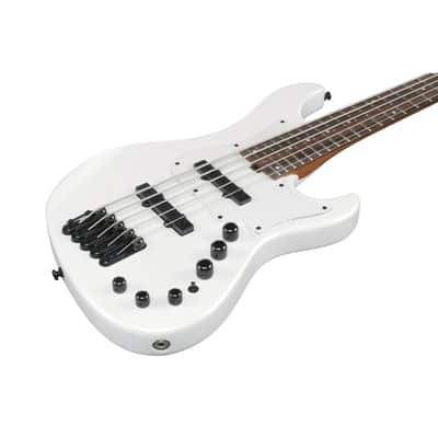 Ibanez Mode MDM1005-PW Pearl White - 5-String Electric Bass image 8