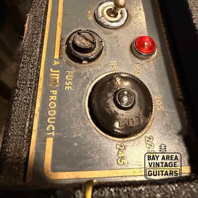 1965 Vox AC50/4 Mk III Head & 2x12 Cabinet w/ Original Speakers & Trolley image 8