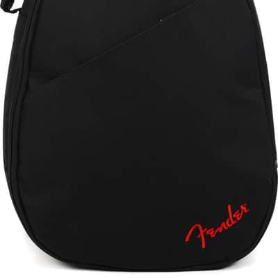 Fender FA-15 3/4 Scale Steel Acoustic Guitar - Red Bundle with Fender FAS405 Small Body Acoustic Gig Bag - Black image 2