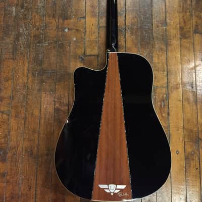 Keith Urban Player Dreadnought 2013 Gloss Black image 4
