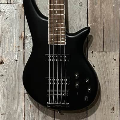 NEW Jackson JS Series JS3V 5-String Spectra Bass - Satin Black, Ships Fast With A Pro Set Up! image 2