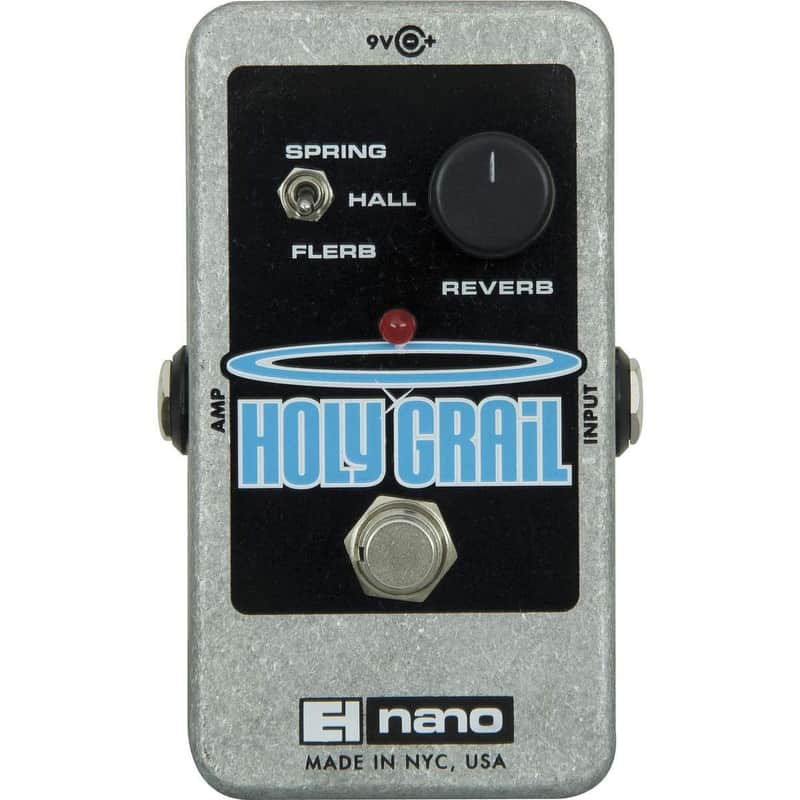 Mint Electro-Harmonix Holy Grail Nano Reverb Guitar Effect Pedal image 1